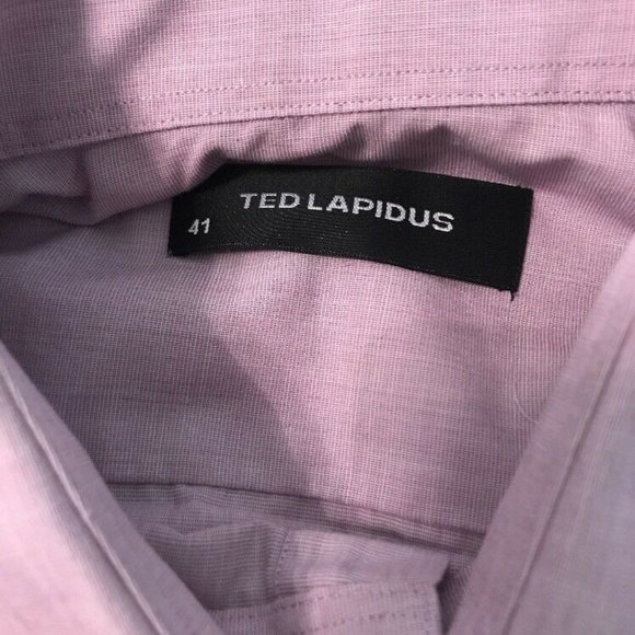 Ted Lapidus mens dress shirt size 41, neck 16 - Picture 3 of 3